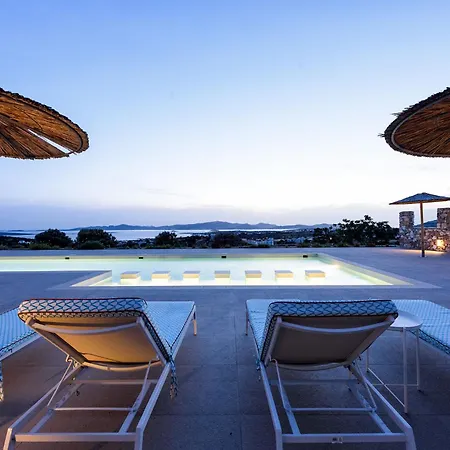 Outstanding New With Great Pool Area And Panoramic Sea View * Aliki (Paros)