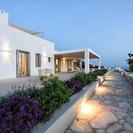 Outstanding New With Great Pool Area And Panoramic Sea View Aliki (Paros)