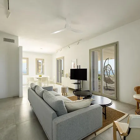 Outstanding New With Great Pool Area And Panoramic Sea View Angairia