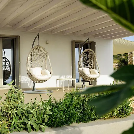 Villa Outstanding New With Great Pool Area And Panoramic Sea View Alikí