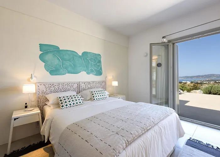 Outstanding New With Great Pool Area And Panoramic Sea View Villa Alikí